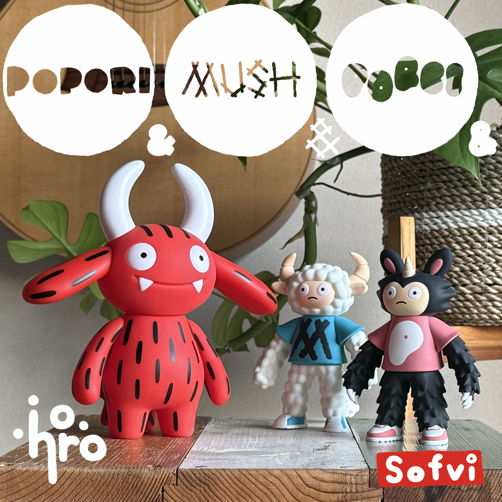 新井洋行20周年記念展「ポポリとマッシュとポルッチと」